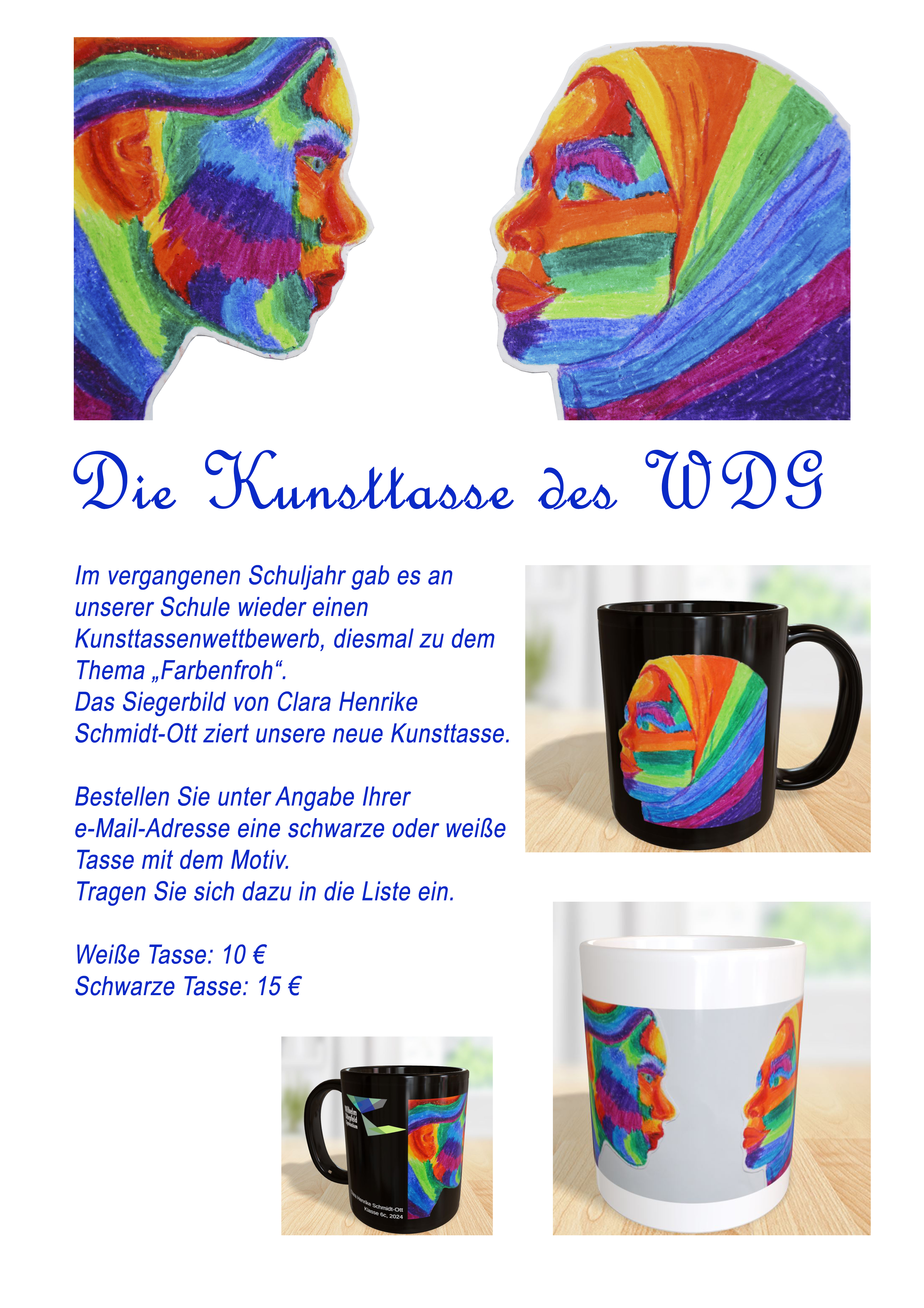 Kunsttasse Plakat